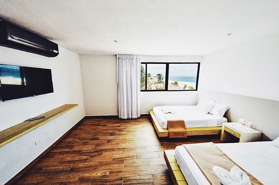 Cielo Beach Hotel Puerto Morelos Eksteriør billede