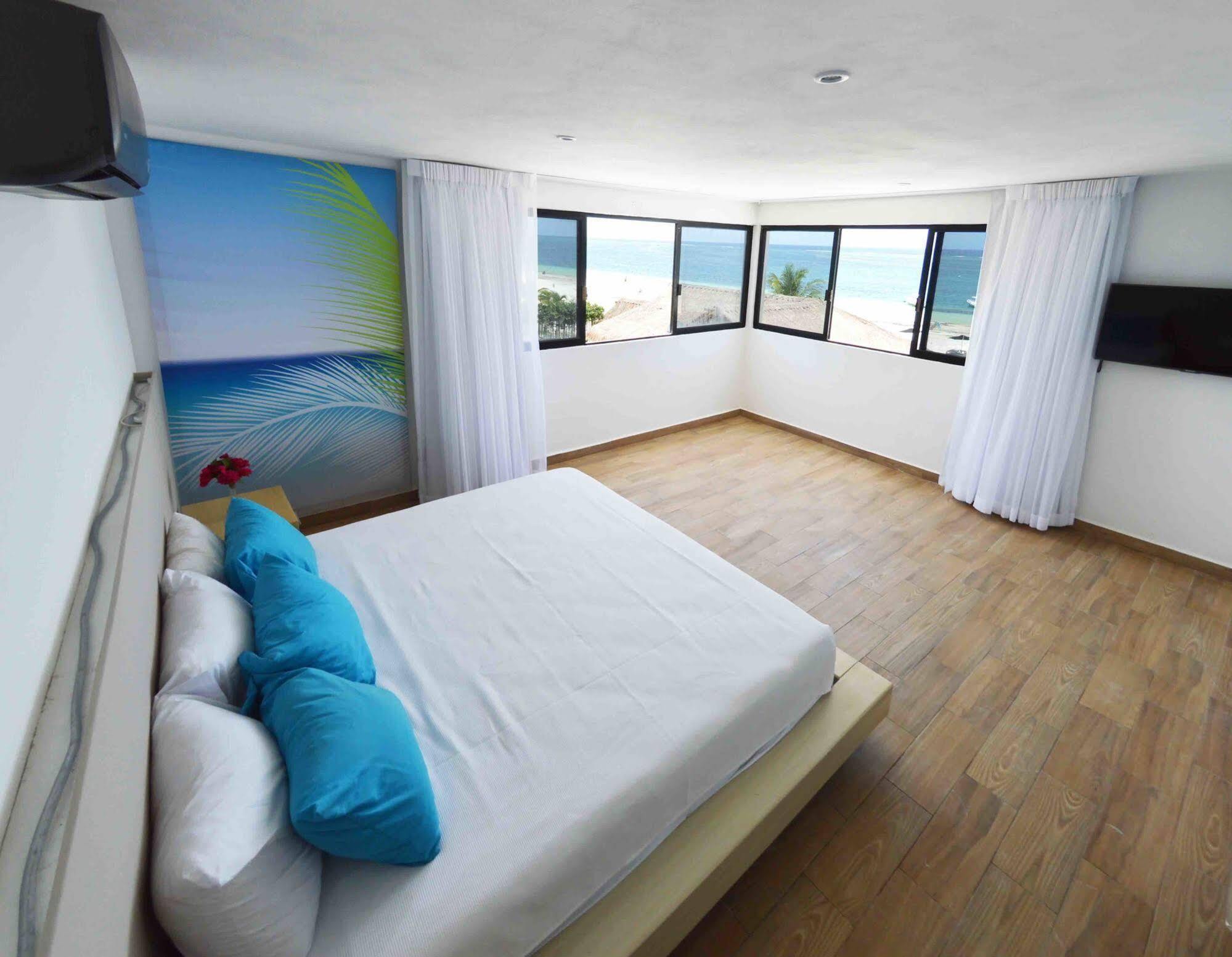 Cielo Beach Hotel Puerto Morelos Eksteriør billede