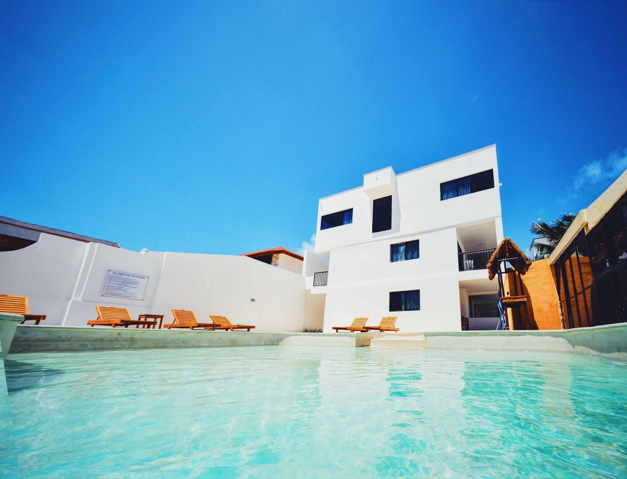 Cielo Beach Hotel Puerto Morelos Eksteriør billede